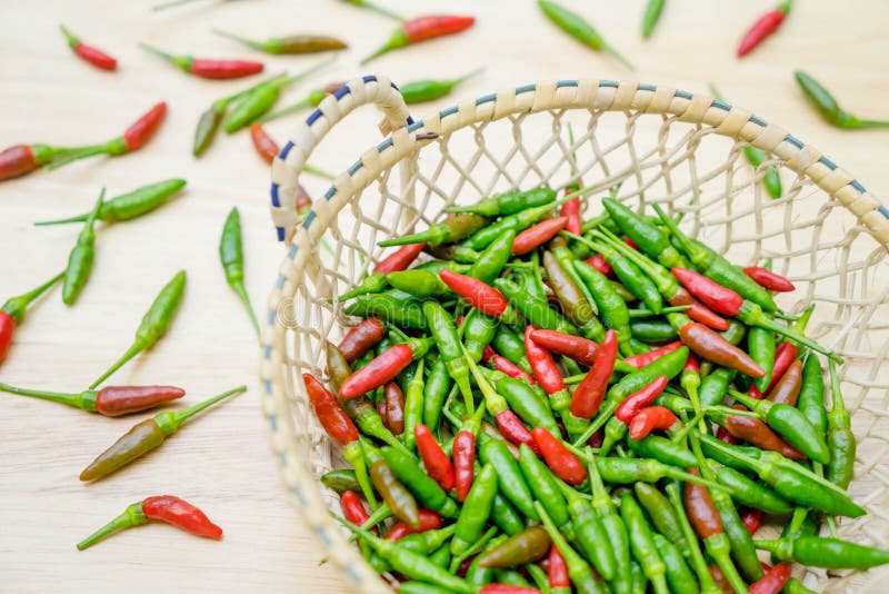 Green chili pepper. Nature, chilly.