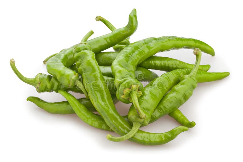 Green chili peppers stock image. Image of cayenne, spice 95219411