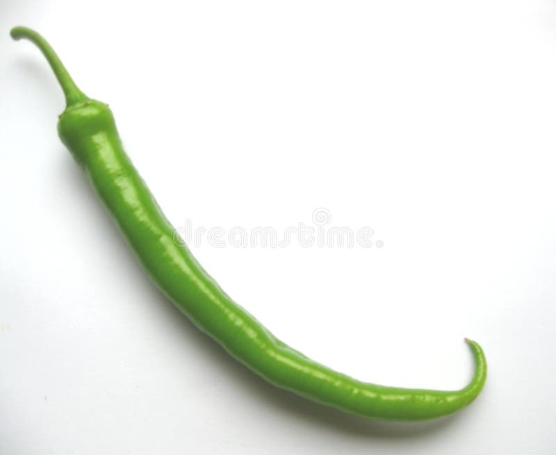 Green chilli stock image. Image of food, chilli, fresh 13485405