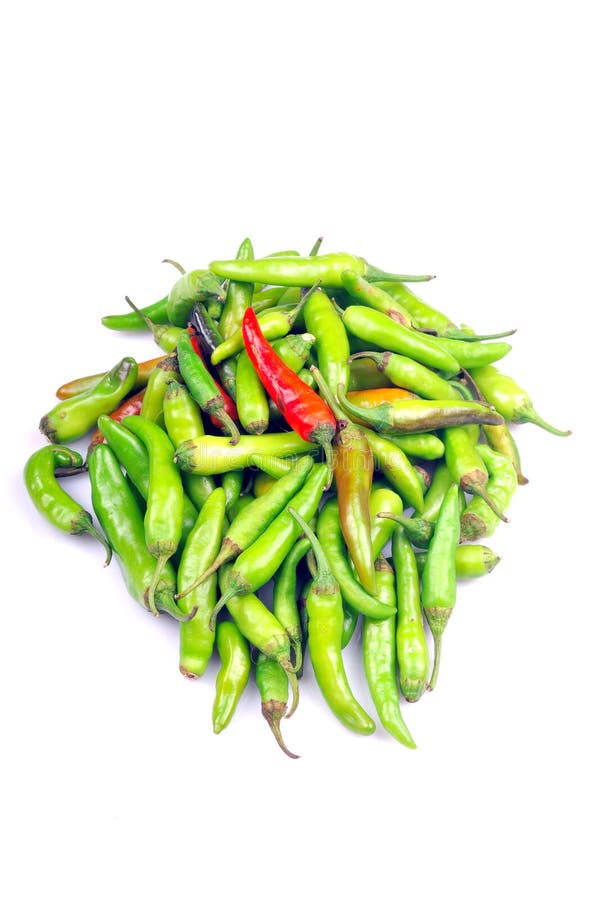 Green chillies