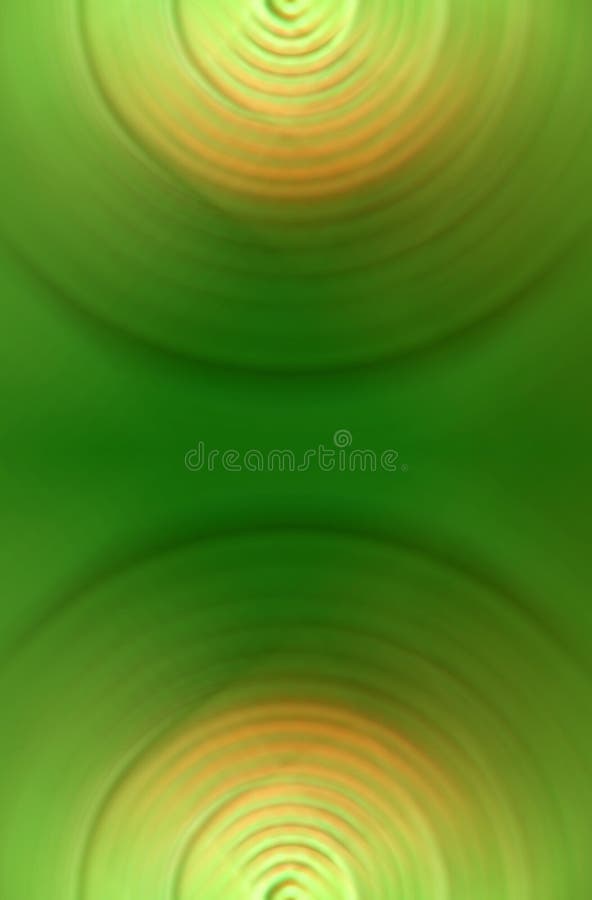 Green circle abstraction