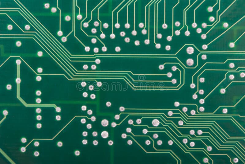 Green circuit board stock image. Image of integrated 18140441