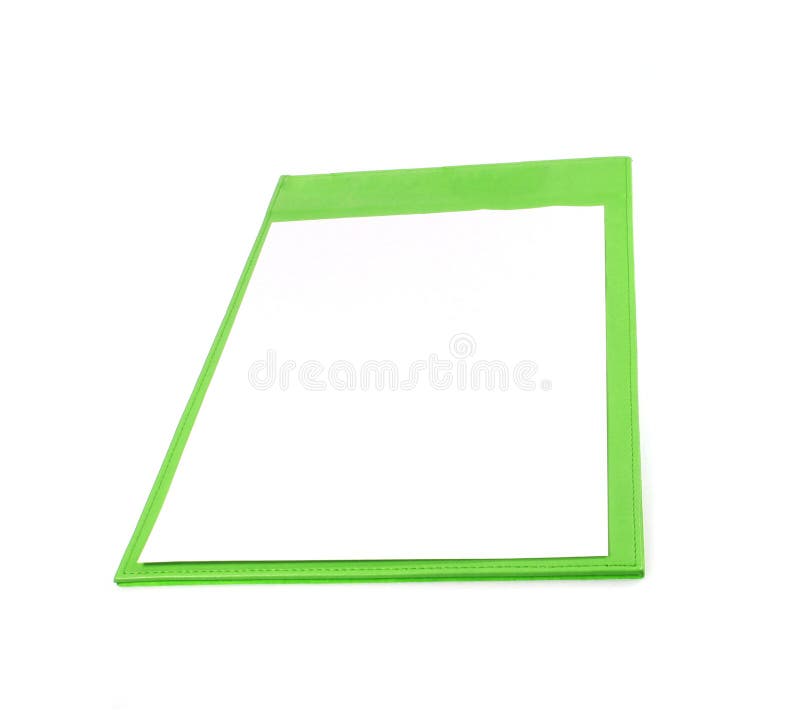 Green clipboard stock image. Image of education, note, supply 27547