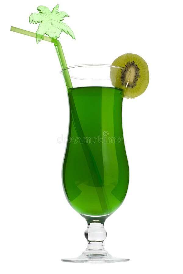 Green cocktail stock photo. Image of tropical, alcohol 21154780