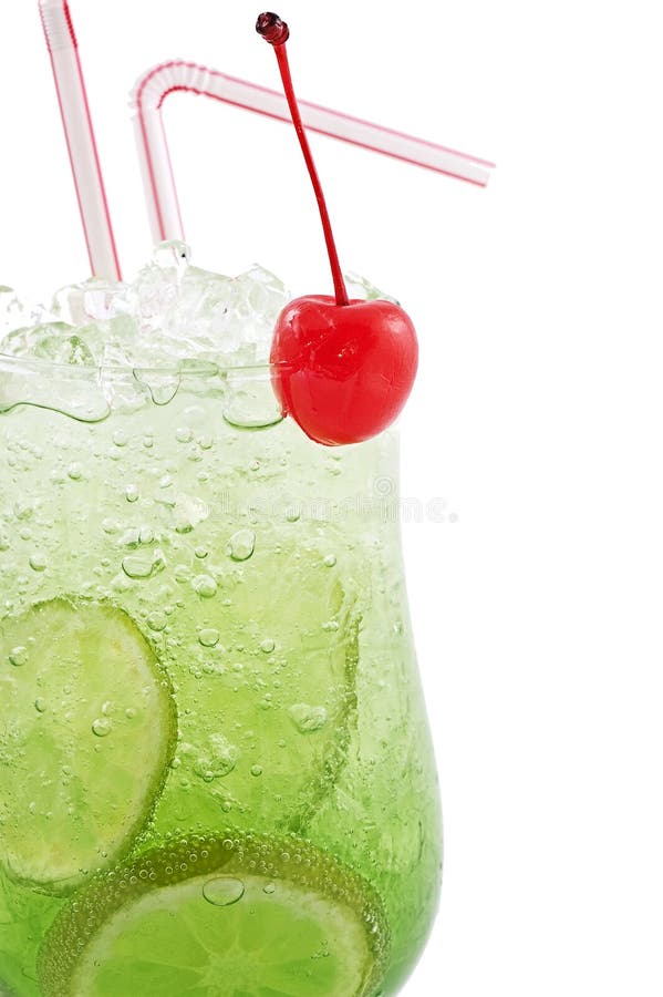 Green cocktail stock photo. Image of party, green, slice 47089546