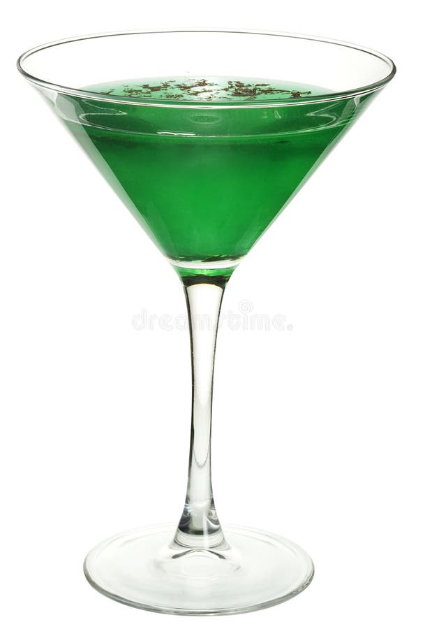 Glass with Green Absinthe. a Small Shot Glass with Green Liquid Stock Image  - Image of glass, drink: 124266747