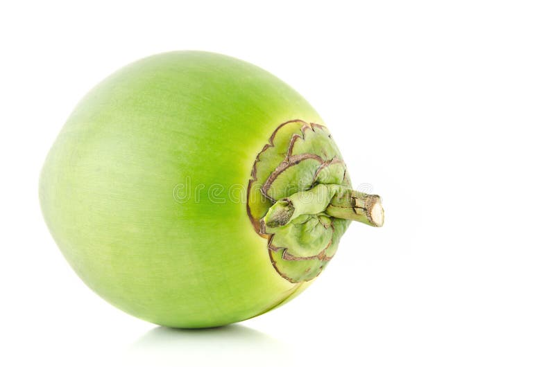 Green coconut Fruit royalty free stock image Green coconut Fruit royalty free stock image