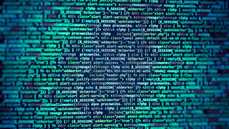 Programming Code Abstract Technology Background of Software Stock Photo - Image of computer, concept: 173054018