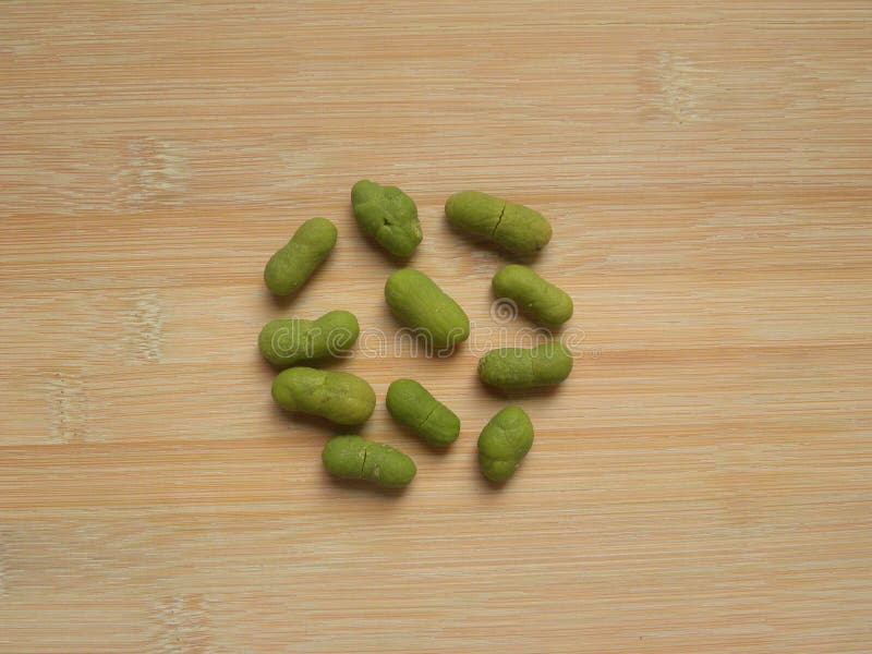 Kernels of Java plum stock image