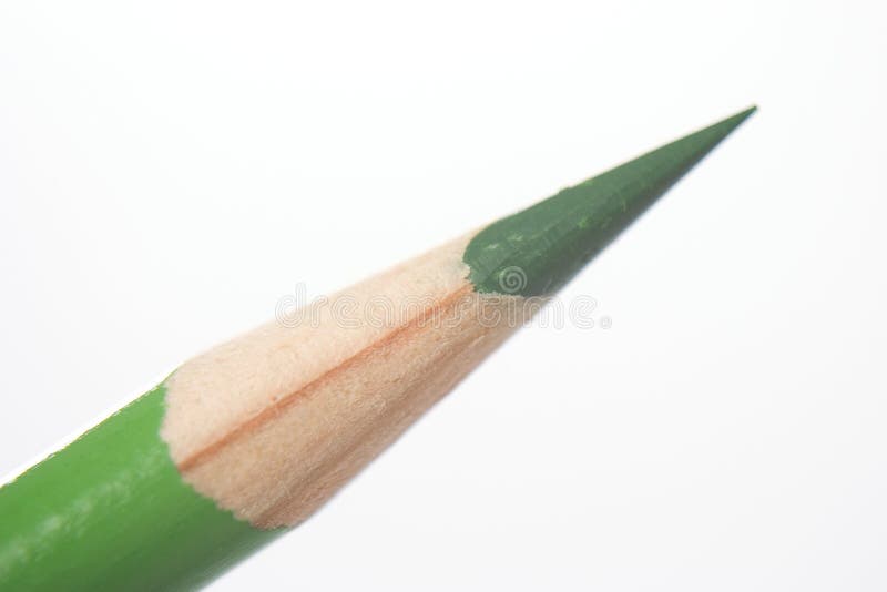 Green Colored Pencil stock image. Image of artist, draw 10269403