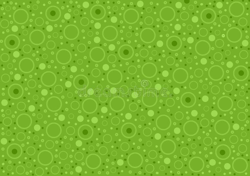 Green Colour Circles Pattern Design Wallpaper Background Stock Illustration  - Illustration of material, screen: 179630162