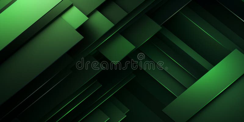 Green Creative Abstract Geometric Texture. stock photography