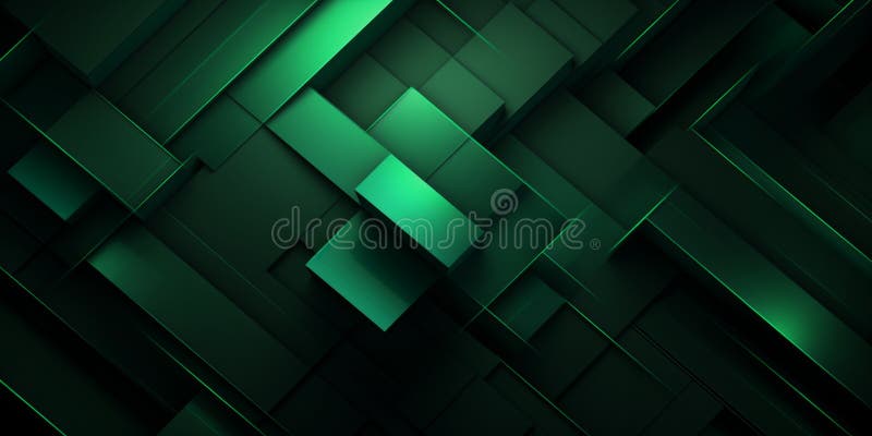Green Creative Abstract Geometric Texture. royalty free stock images