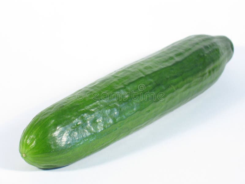 Green Cucumber royalty free stock images
