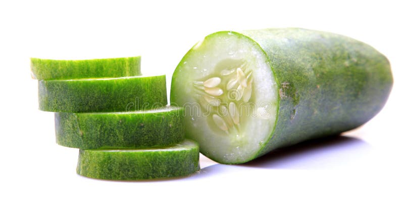 Green cucumber salad