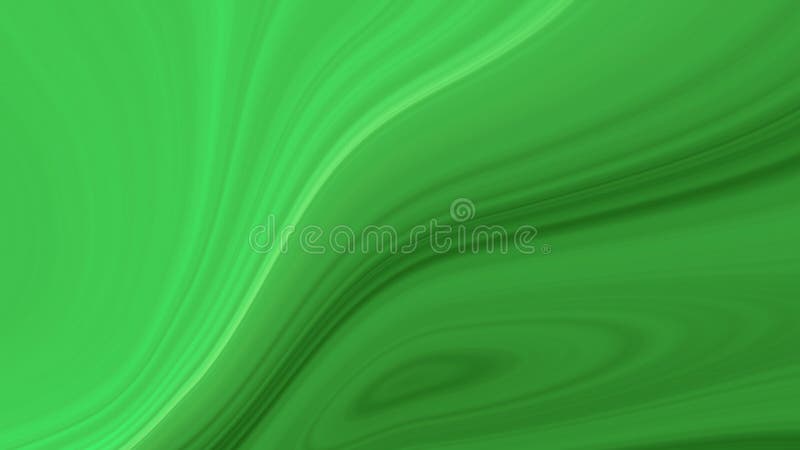 Green curved lines create abstract swirling background texture vector illustration