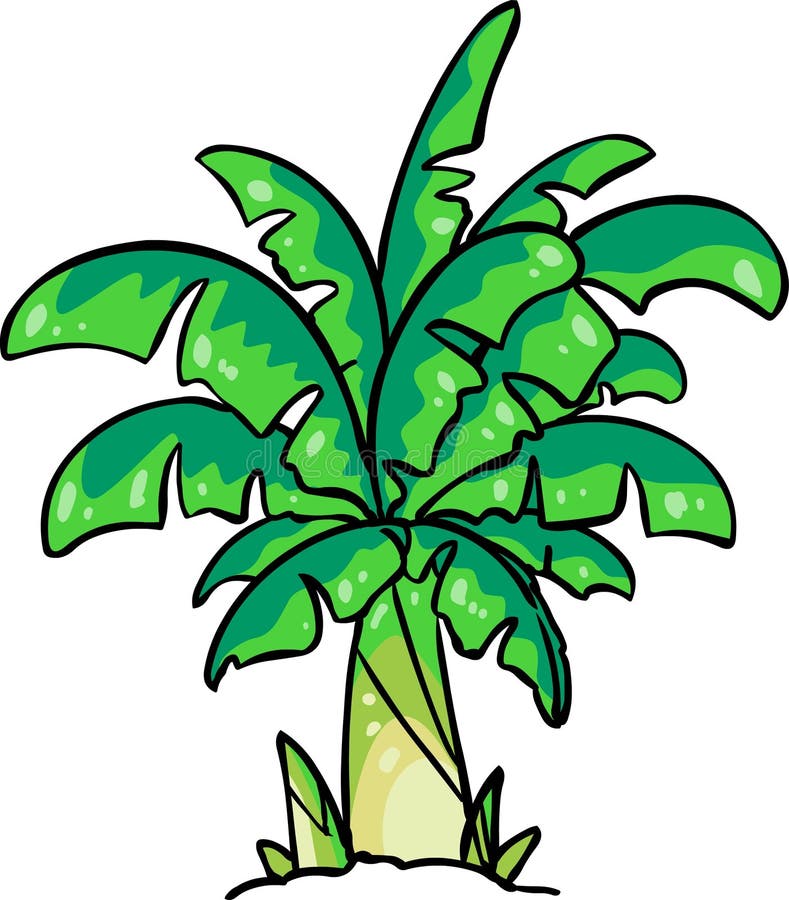 Green Cute Banana Tree Cartoon Stock Vector - Illustration of banana, cartoon: 110339179 Green Cute Banana Tree Cartoon Stock Vector - Illustration of banana, cartoon: 110339179