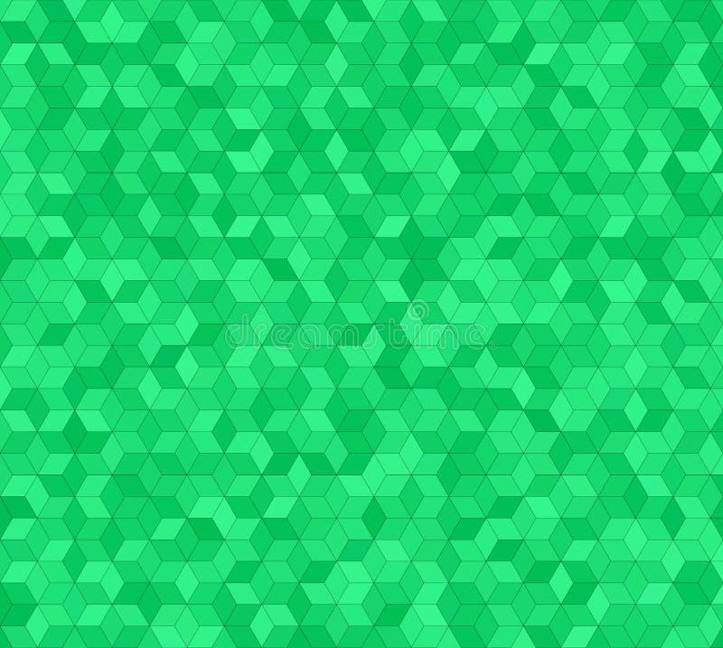 Green 3d cube mosaic pattern background design stock illustration Green 3d cube mosaic pattern background design stock illustration