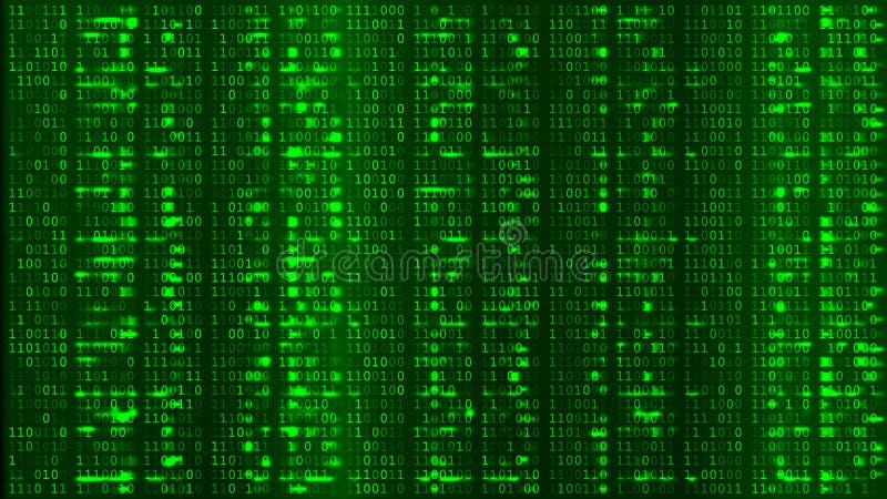 Green Digital BG. Coding or Hacking Concept. Stock Vector ...