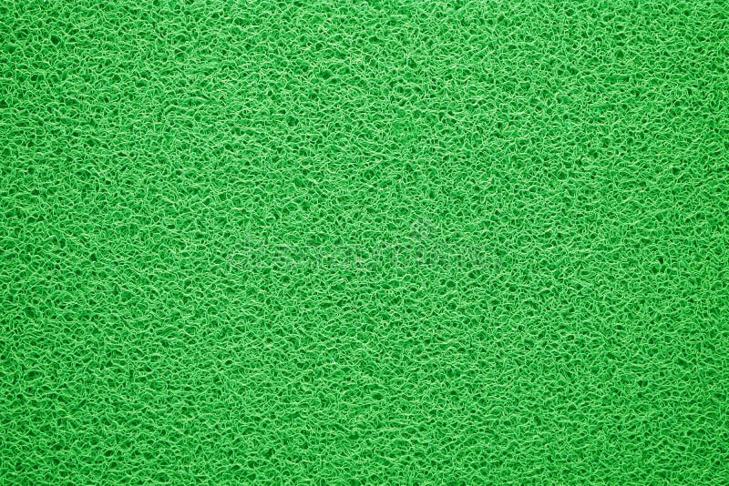 Texture Background Of The Green Plastic Doormat. Stock Photo Image of dirt, curl 42005630