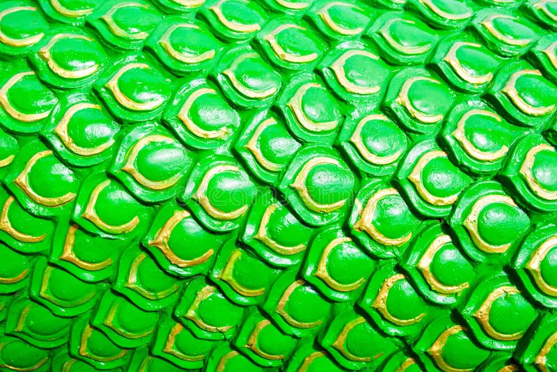 Green Dragon Scales Background or Serpent Stucco Stock Image - Image of  industry, protection: 104515359