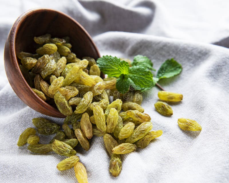 Green dried raisins stock photo. Image of healthy, gourmet 220131188