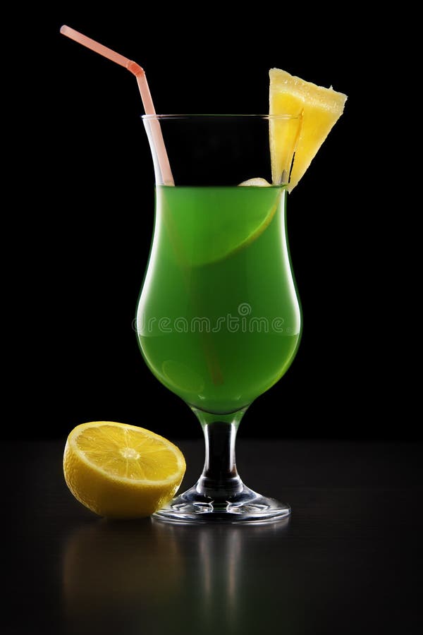 Green drink stock photo. Image of straw, potion, mimosa 29898592