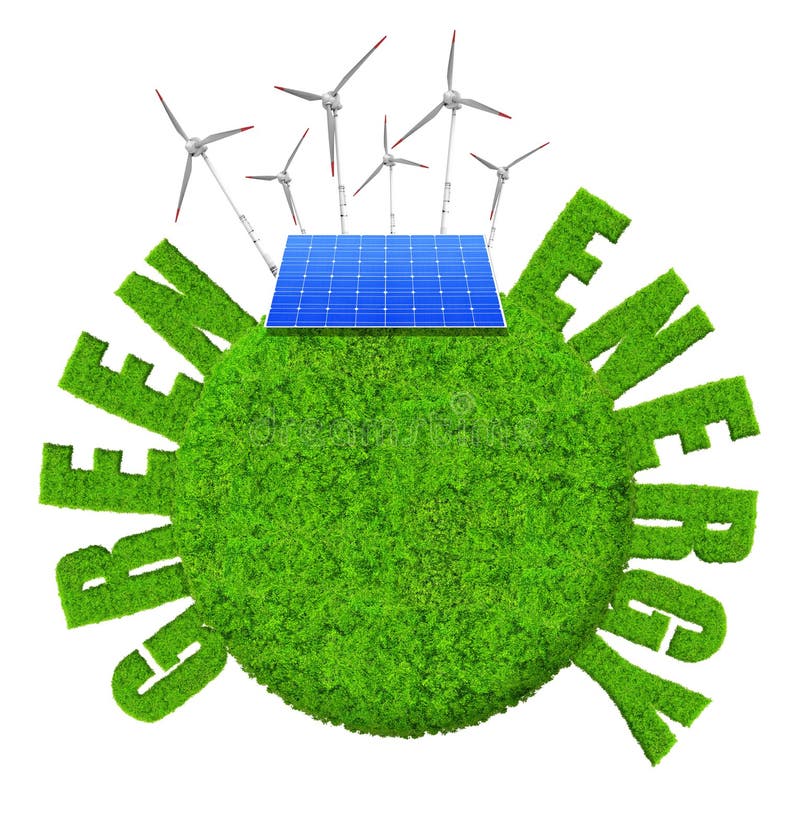 Green energy concepts stock image. Image of energy, ecology 39666755
