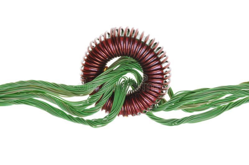 Green Energy, Copper Cable with Coil Stock Image Image of energy, line 36853625