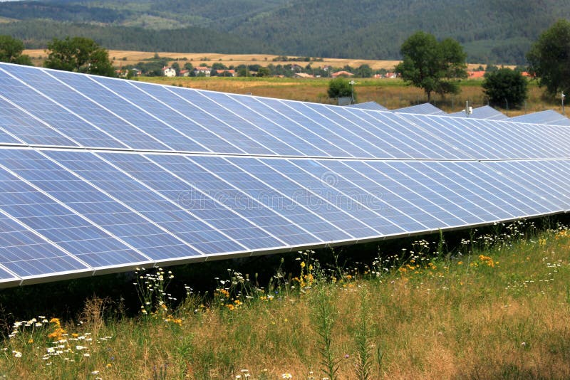 Green energy solar panels