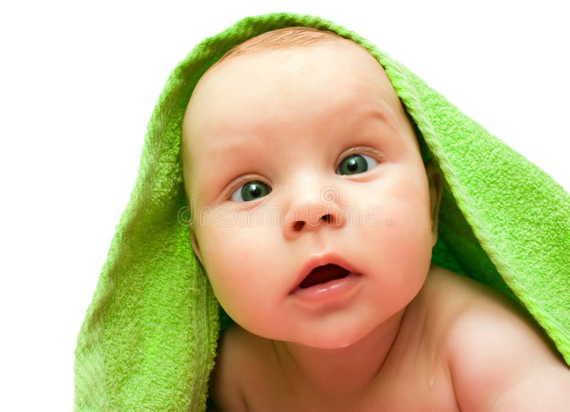 Green Eyes Baby Stock Photo Image Of Person Child Blue 8207920