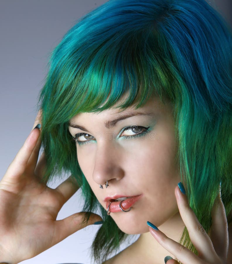 Green fashion stock photo. Image of posing, human, green - 10688060