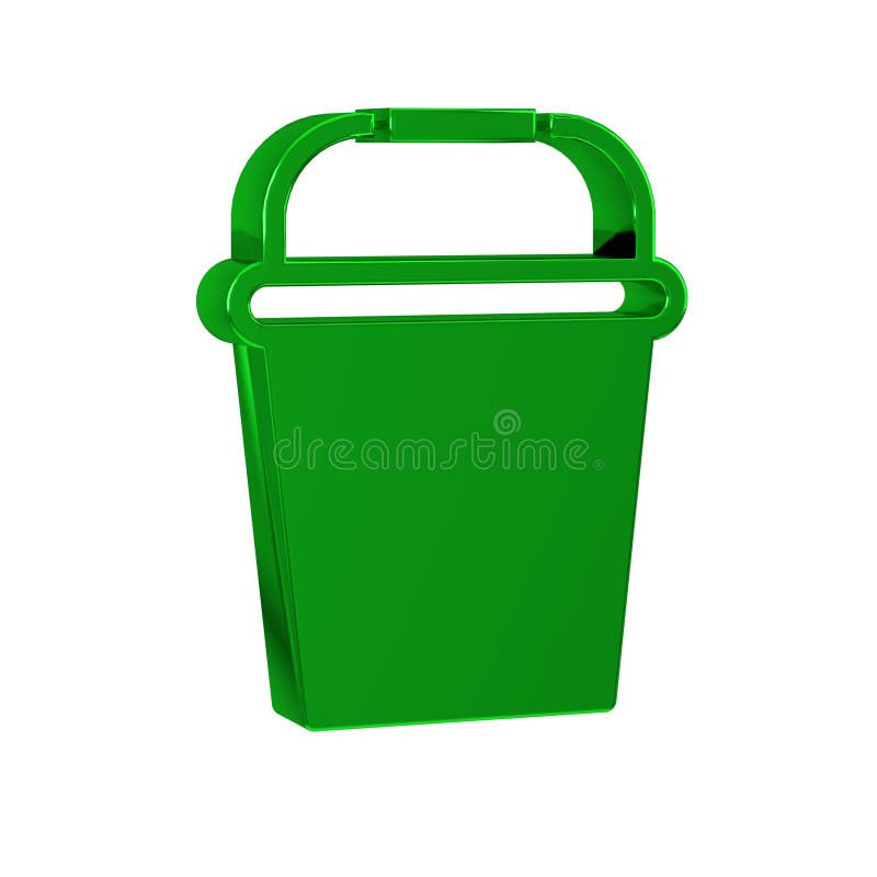 Green Fishing Bucket Icon Isolated on Transparent Background. Fish in a  Bucket Stock Illustration - Illustration of fisherman, wildlife: 296074755