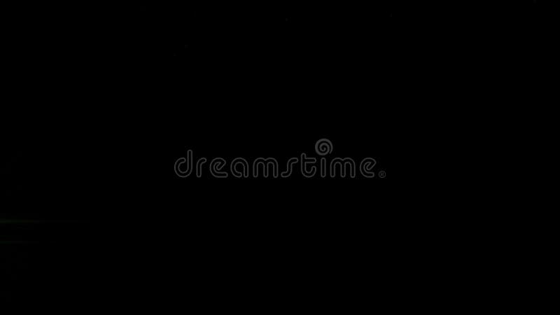 Green Glowing Christmas Tree vector illustration