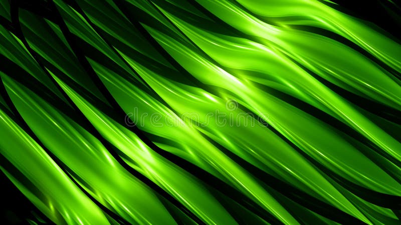 Green glowing futuristic metallic technology abstract background stock illustration