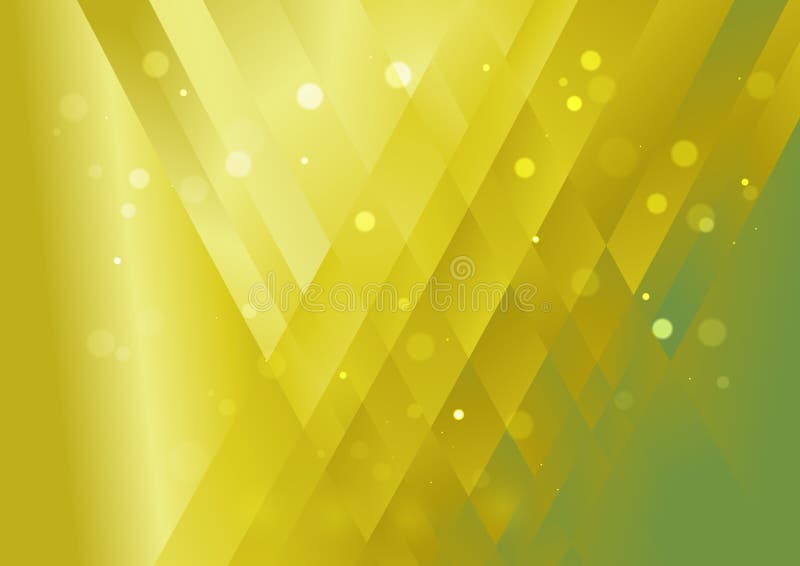 Green and Gold Abstract Curvature Ripple Lines Background Image Stock