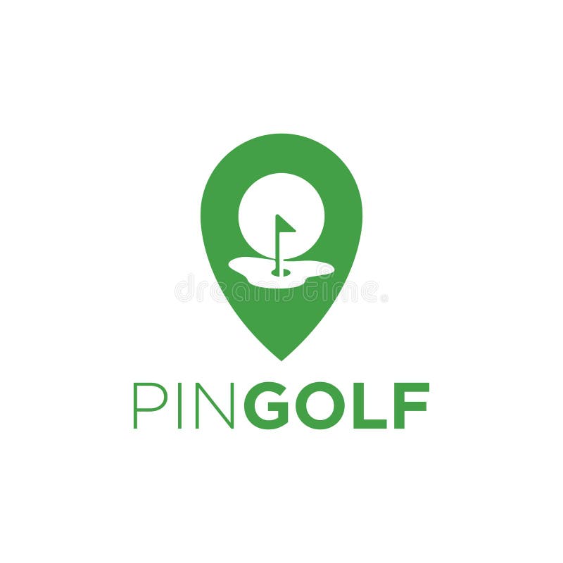 Green Golf Logo Icon Vector Illustration Design Element Stock Vector Illustration of grass