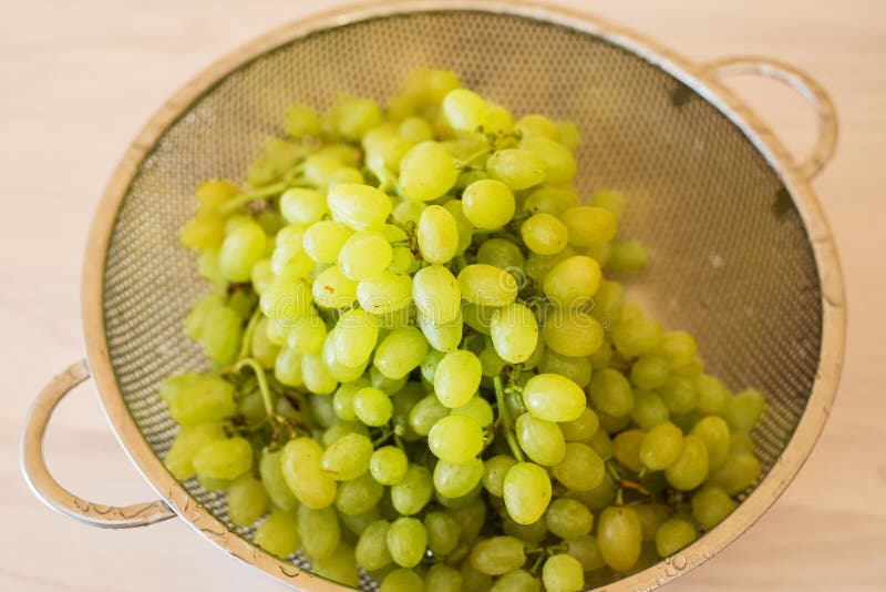 Green grapes in healthy stock photo. Image of groceries 35464480