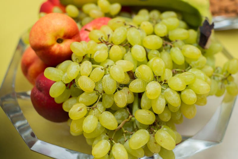 Green grapes stock image. Image of ripe, grapes, nature 40889449