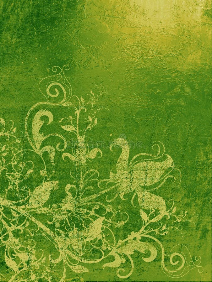 Green grunge wallpaper