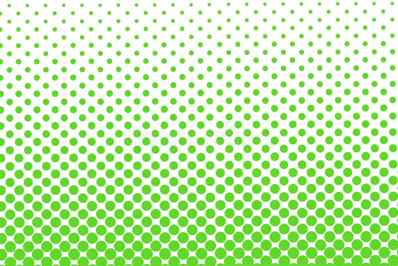 Green Halftone Dots Pattern Background Stock Illustration ...