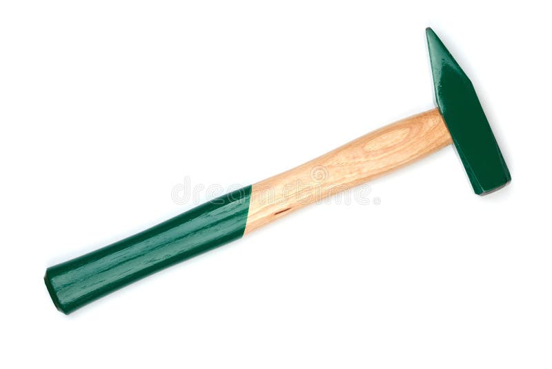 Green hammer stock photo. Image of isolated, power, classic 17396736