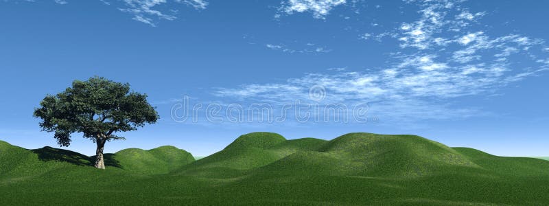 Green hills