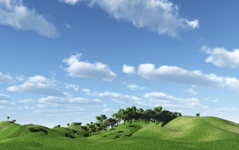 Green hills