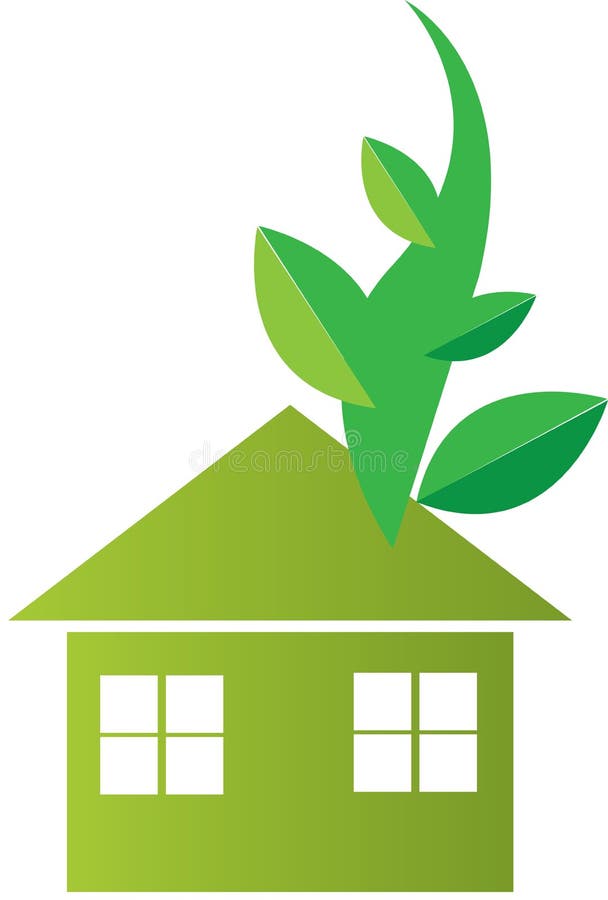 Green house stock vector. Illustration of real, global - 33537012