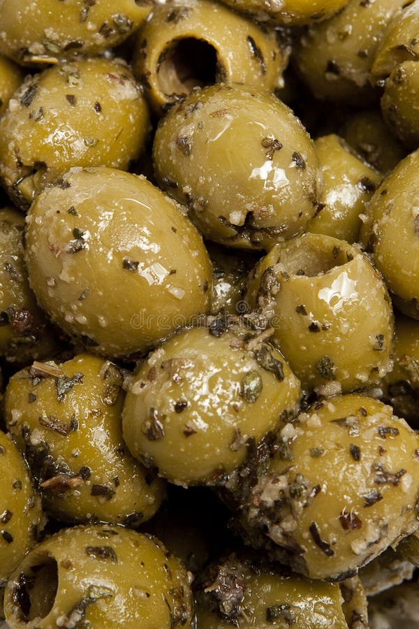 Green Italian olives stock photo. Image of ingredient 18738272