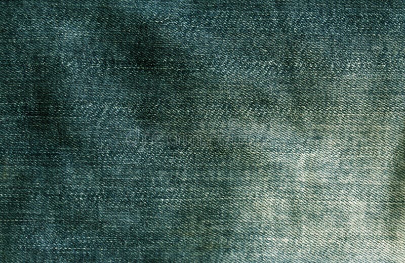 Green jeans cloth texture. stock photo. Image of material - 71221352