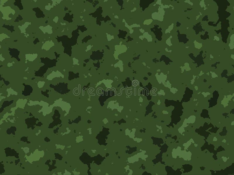 Green Jungle Army Camouflage Texture