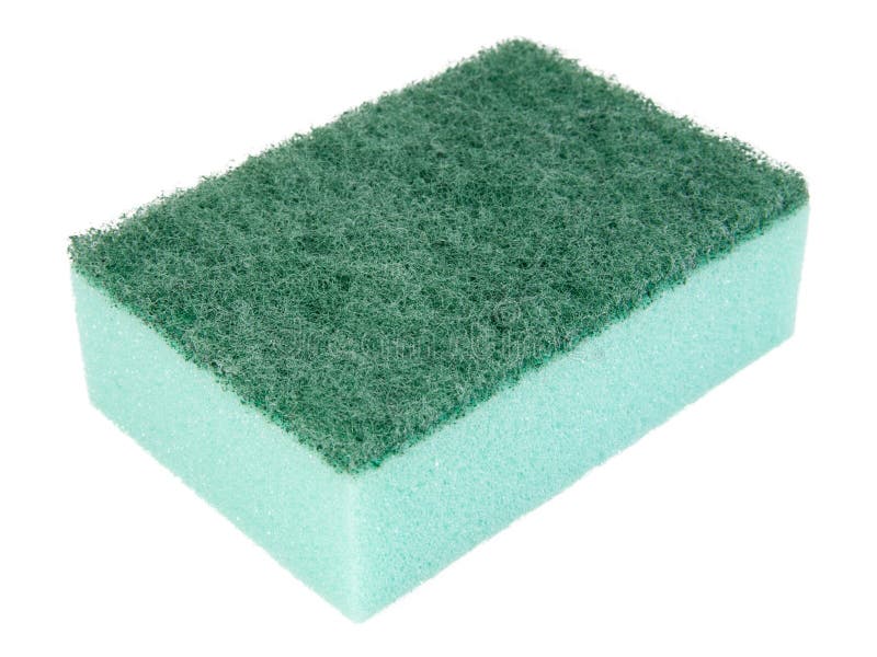 Green kitchen sponge stock image. Image of sponge, sink 18704473