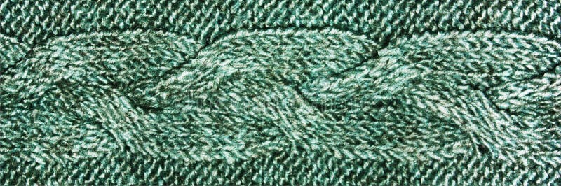green knitwear